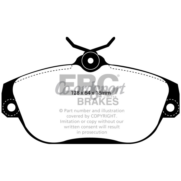 EBC Ultimax OEM Replacement Brake Pads image