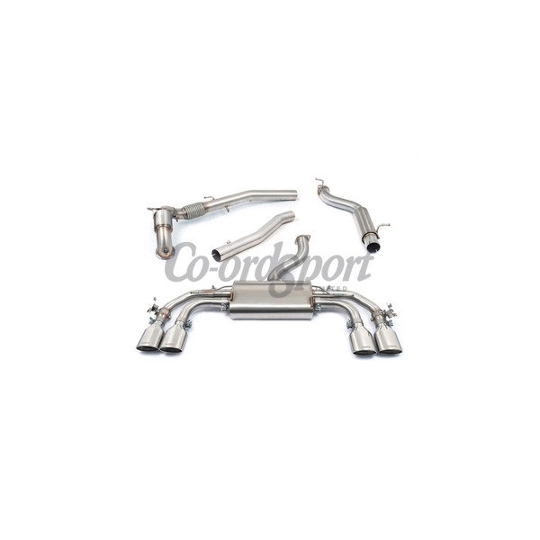 COBRA Volkswagen Golf R MK8 (20-) Valved Turbo Back System - Spor image