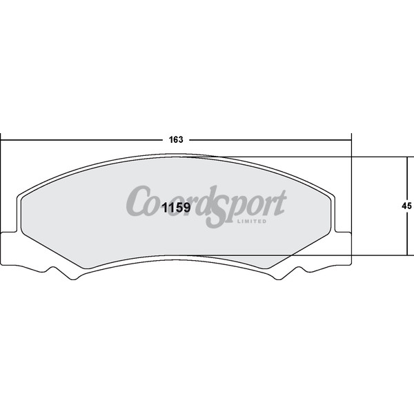 PFC 1159 Carbon Metallic Brake Pad Set image