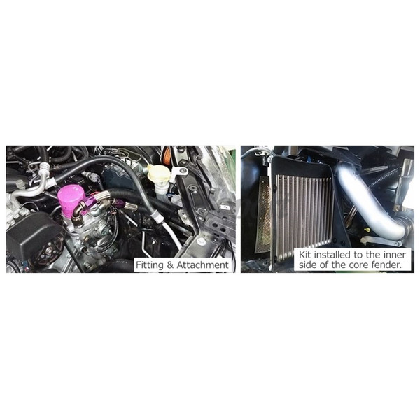 HKS Oil Cooler Kit S-Type for  GT86/BRZ (Facelift) image