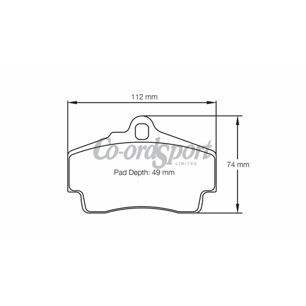 Pagid Racing brake pads - RST3 image