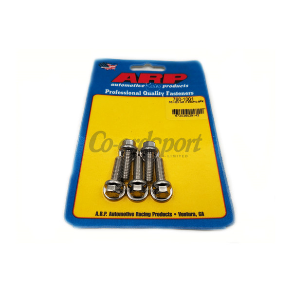 ARP M6 x 1.00 x 20 hex SS bolts image