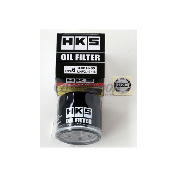 HKS Oil Filter 68mm X H65mm  (Unf 3/4 -16) Type 6 image