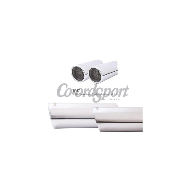 COBRA Ford Fiesta ST 180 Mk7 (13-17) 3 Inch Twin Tip Cat Back Sys image
