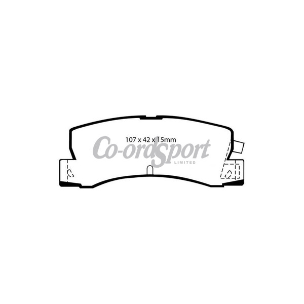 EBC Yellowstuff Street and Track Brake Pads image