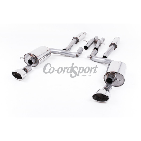Milltek Cat-back Audi RS4 B7 4.2 V8 Saloon Avant and Cabr image