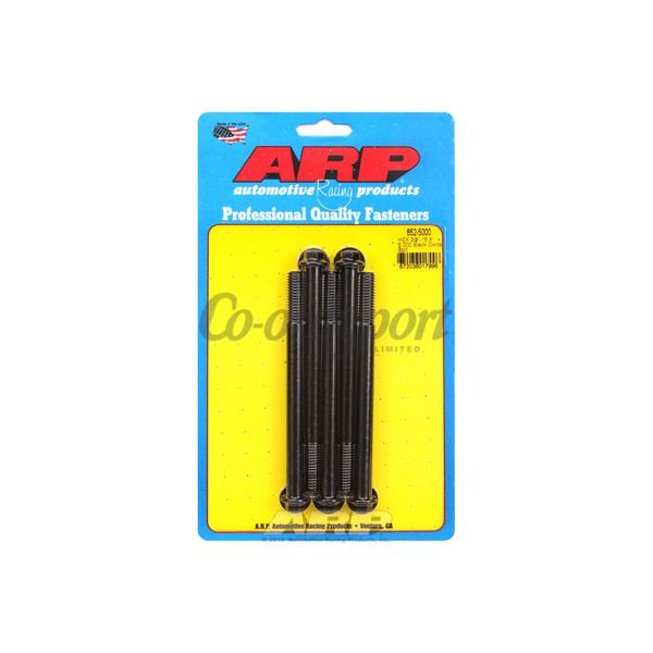 ARP 3/8-16 X 5.000 hex black oxide bolts image