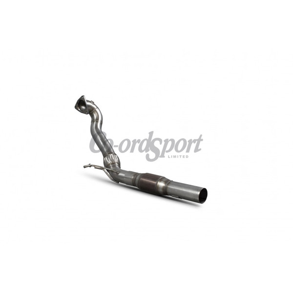 Scorpion Downpipe with a high flow sports catalyst for Audi TT Mk image