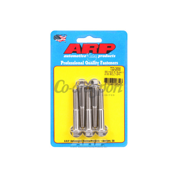 ARP 5/16-24 x 2.000 hex SS bolts image