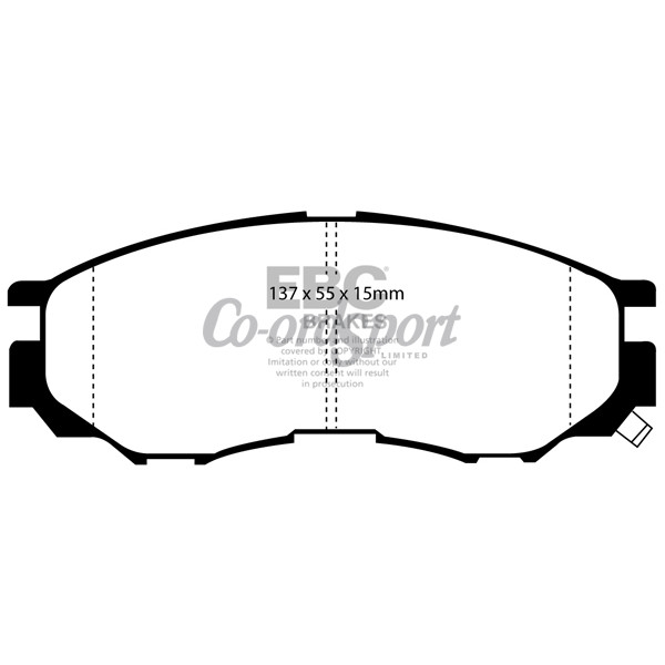 EBC Ultimax OEM Replacement Brake Pads image