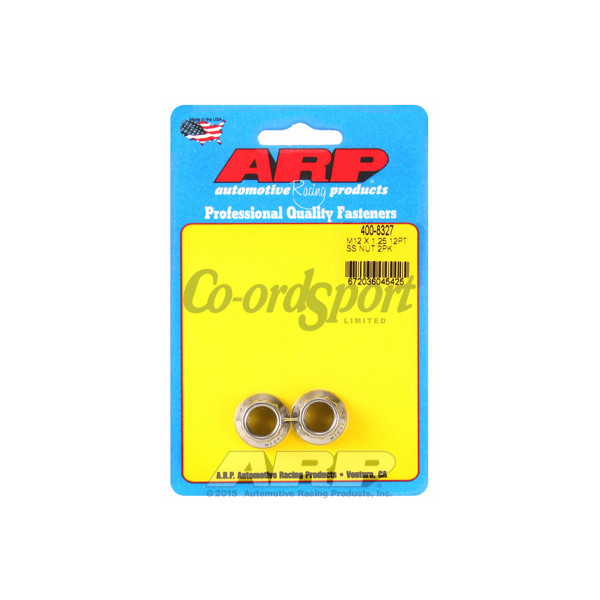 ARP M12 X 1.25 M14 wr SS 12pt nut kit image