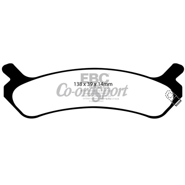 EBC Ultimax OEM Replacement Brake Pads image