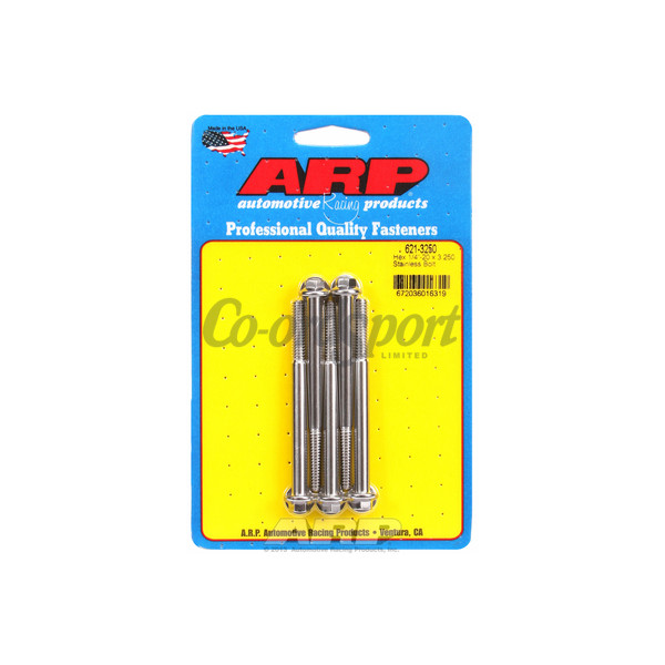 ARP 1/4-20 x 3.250 hex SS bolts image