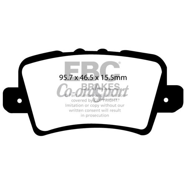 EBC Ultimax OEM Replacement Brake Pads image