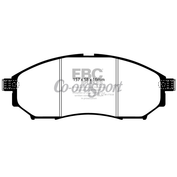 EBC Ultimax OEM Replacement Brake Pads image