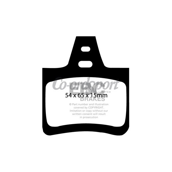 EBC Ultimax OEM Replacement Brake Pads image