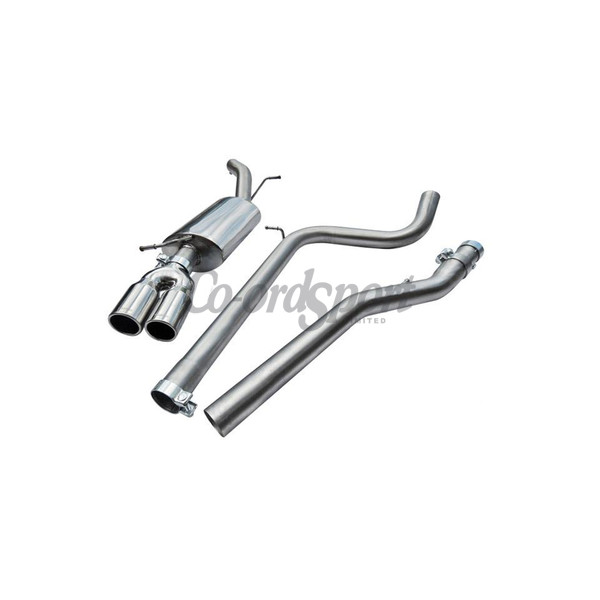 COBRA Volkswagen Polo GTI 1.4 TSI (10>) Cat Back System (Non-Res) image