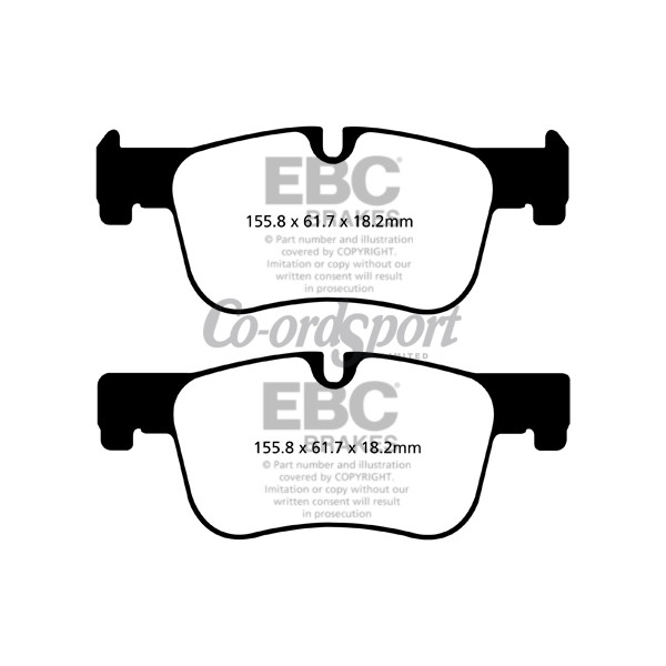 EBC Ultimax OEM Replacement Brake Pads image