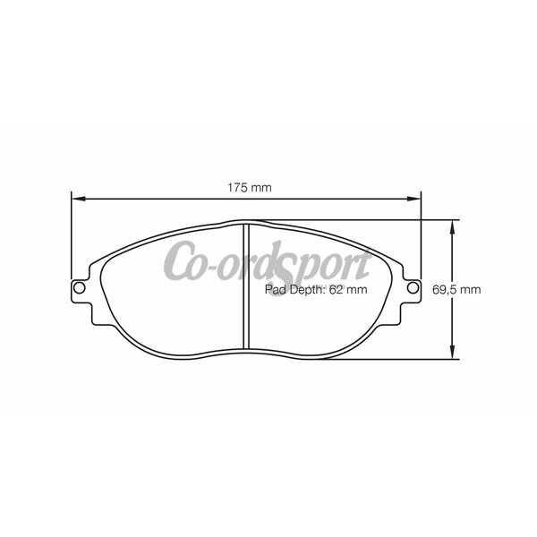 Pagid racing brake pads - RSL29 image