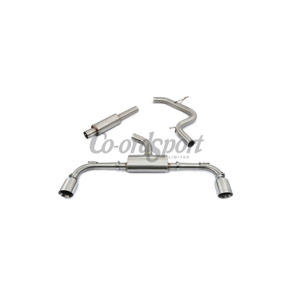 COBRA Volkswagen Golf GTI MK8 (19>) GPF Back System (Resonated) image