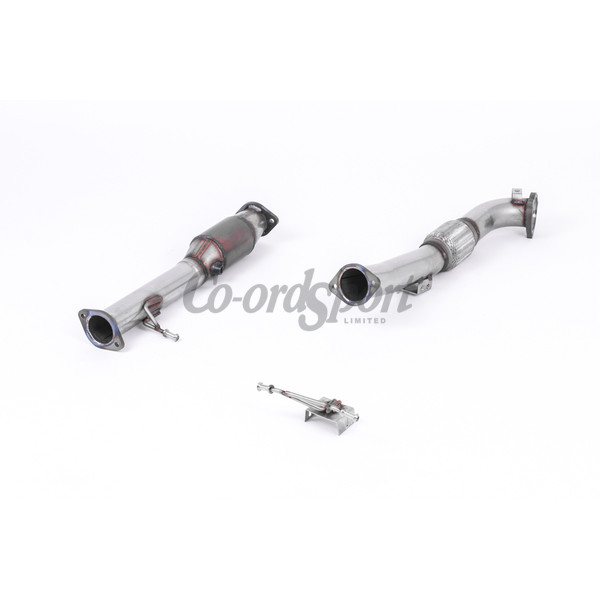 Milltek  Focus  Mk2 ST 225 2005-2010  Large Bore Downpipe and Hi- image