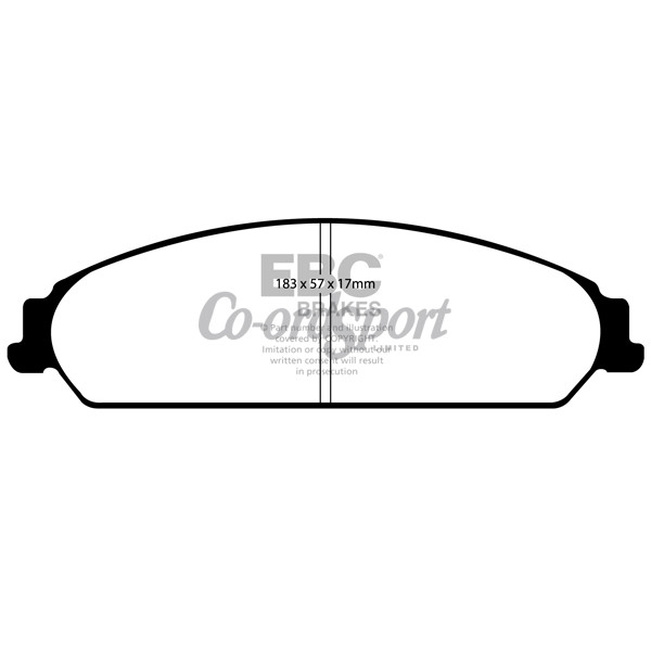 EBC Ultimax OEM Replacement Brake Pads image