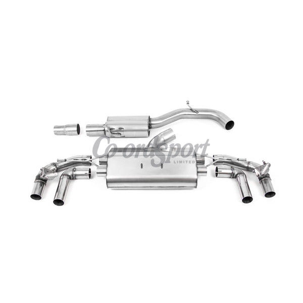 Milltek  Golf  Mk8 R 2.0 TSI 320PS GPF Equipped Models Only 202 image