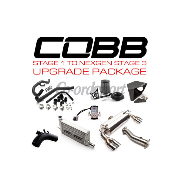 COBB  Mitsubishi Stage 1 to NexGen Stage 3 Power Package Upgrade image