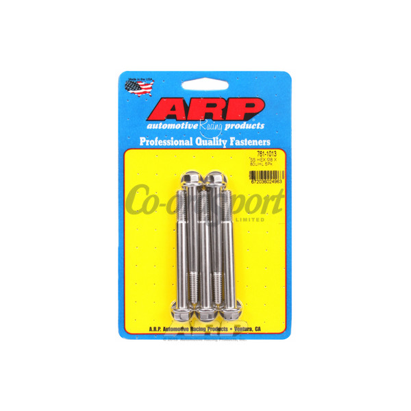 ARP M8 x 1.25 x 80 hex SS bolts image