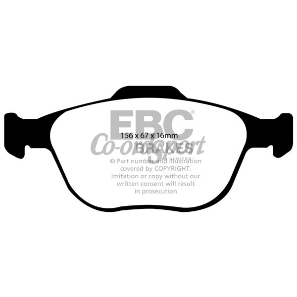 EBC Ultimax OEM Replacement Brake Pads image