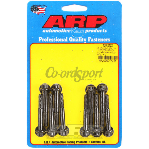 ARP Chevy LS 45mm UHL 12pt Edelbrock intake manifold bolt ki image