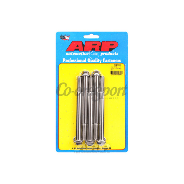 ARP 7/16-14 X 5.000 hex 1/2 wrenching SS bolts image