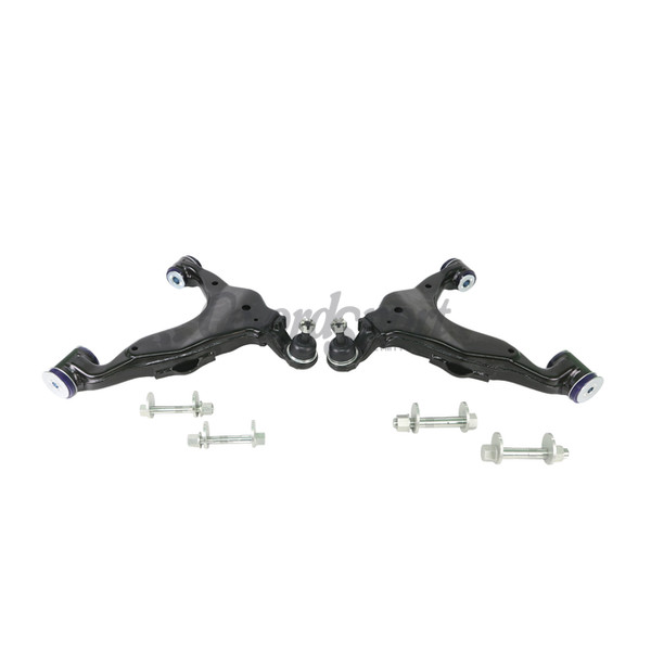 SuperPro Complete Arms Offset Lower Arm Kit - Camber/Caster Adj. image