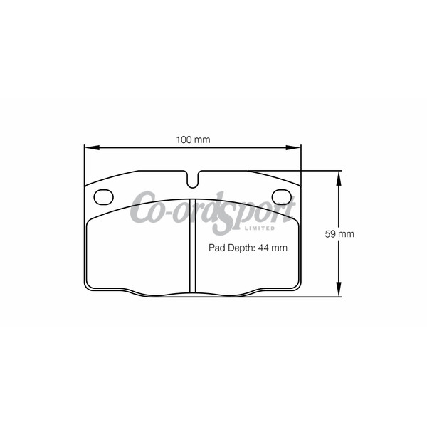 Pagid racing brake pads -RSH42 image
