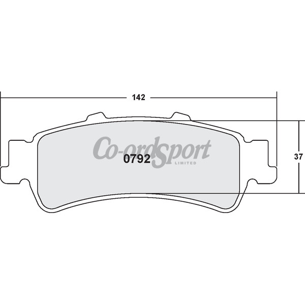 PFC 792 Carbon Metallic Brake Pad Set image