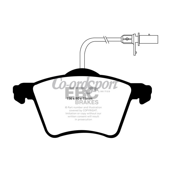 EBC Ultimax OEM Replacement Brake Pads image