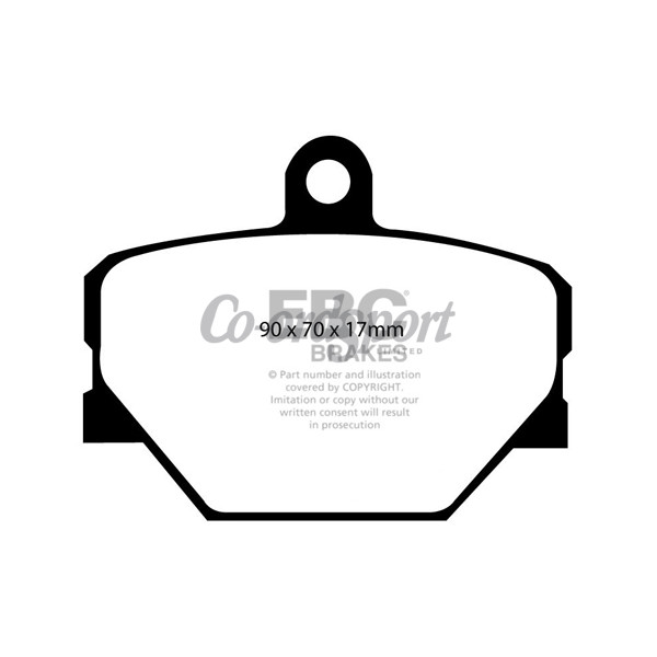 EBC Ultimax OEM Replacement Brake Pads image