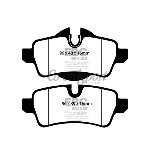 EBC Ultimax OEM Replacement Brake Pads image