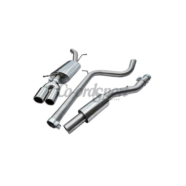 COBRA Volkswagen Polo GTI 1.4 TSI (10>) Cat Back System (Res) image