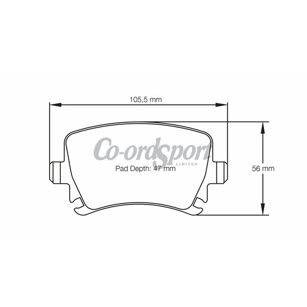 Pagid racing brake pads - RSL19 image