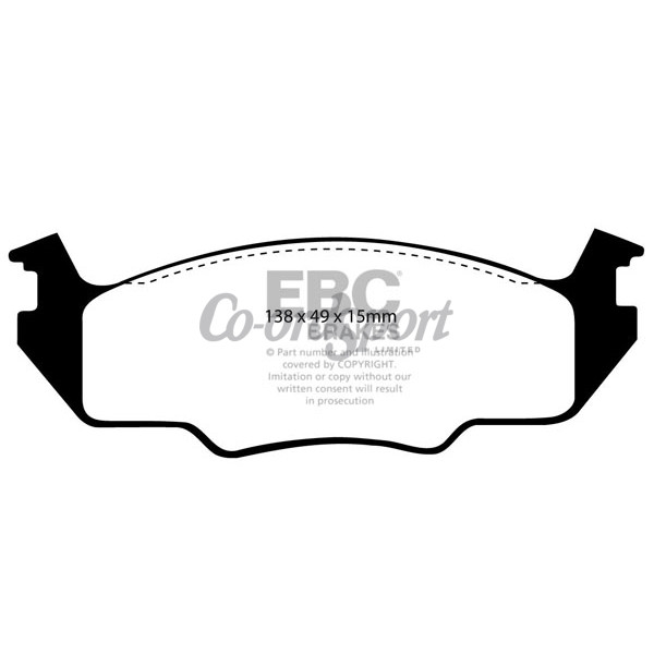 EBC Ultimax OEM Replacement Brake Pads image