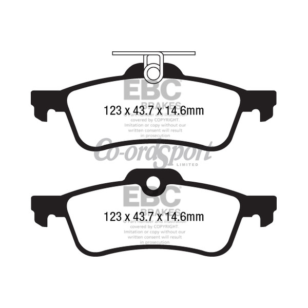 EBC Ultimax OEM Replacement Brake Pads image