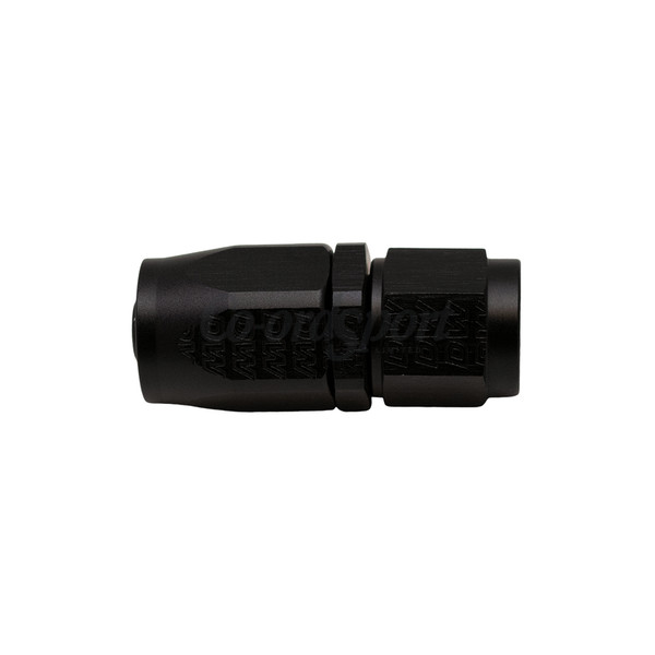 DW 6AN Female Swivel Strait Hose End CPE  Anodized Matte Black image