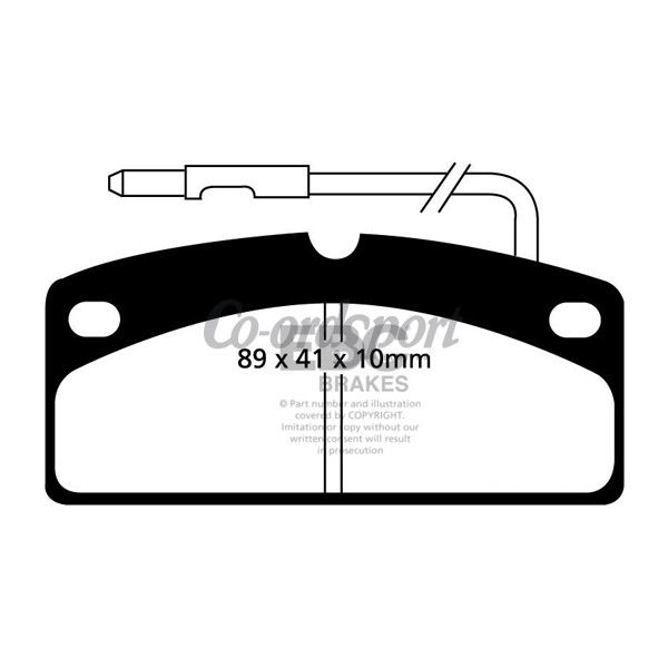 EBC Ultimax OEM Replacement Brake Pads image