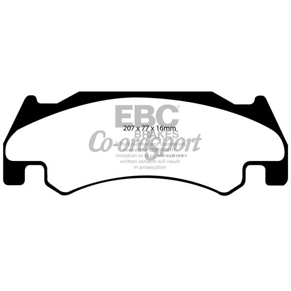 EBC Ultimax OEM Replacement Brake Pads image