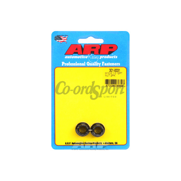 ARP M10 X 1.0 12pt nut kit image