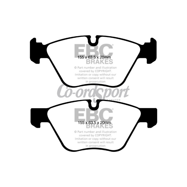 EBC Ultimax OEM Replacement Brake Pads image