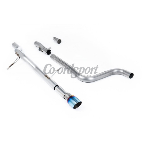 Milltek  Fiesta  Mk8 1.0T EcoBoost ST-Line 3 and 5 Door 155ps Hy image