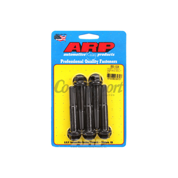 ARP M12 x 1.75 x 70 hex black oxide bolts image