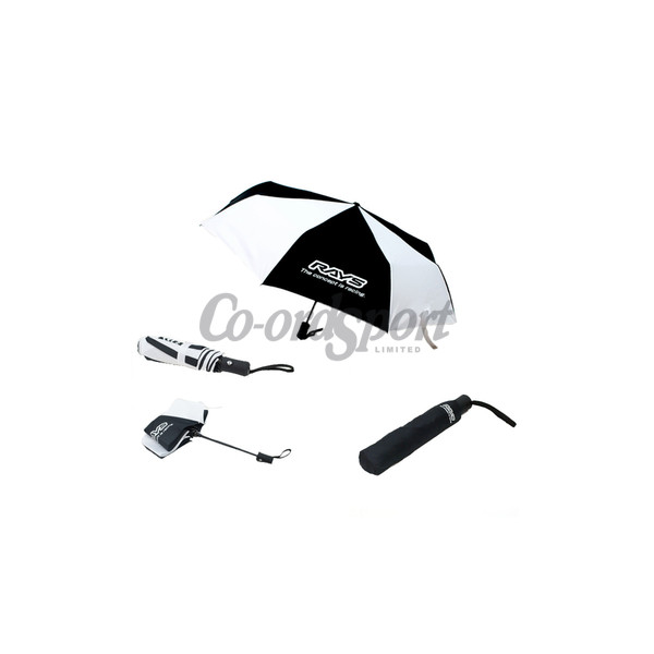 RAYS OFFICIAL COMPACT UMBRELLA 17S WH/BK (White/Black) image